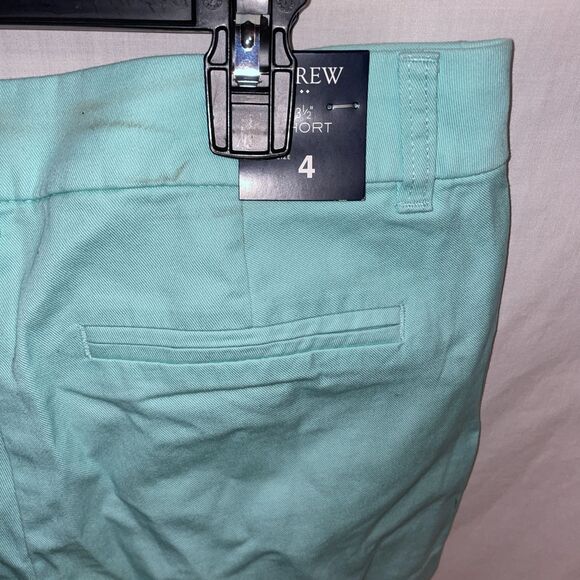 J. Crew Women’s Casual Shorts Size 4 Mint Green Comfort Going Out Party NWT - Picture 9 of 12